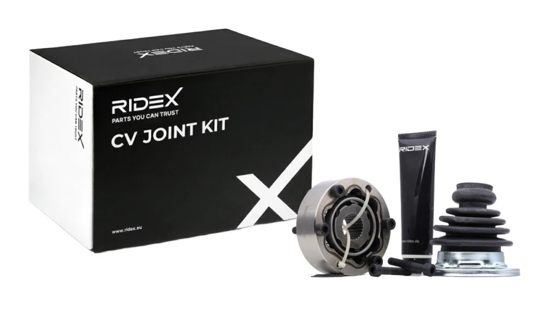 Image of RIDEX 5J0111 CV Joint transmission sided, with rubber bellow Joint Kit,drive shaft (5)