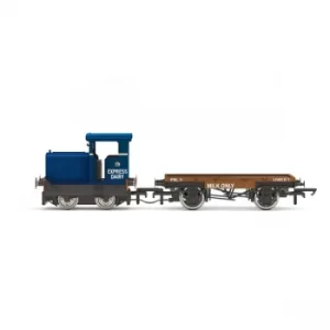 Image of Hornby Express Dairy Co. Ltd Ruston & Hornsby 48DS Blue Locomotive Model