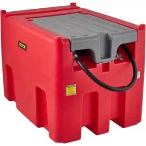 Image of Portable Diesel Tank, 116 Gallon Capacity & 10 gpm Flow Rate, Diesel Fuel Tank with 12V Electric Transfer Pump and 13.1ft Rubber Hose, pe Diesel