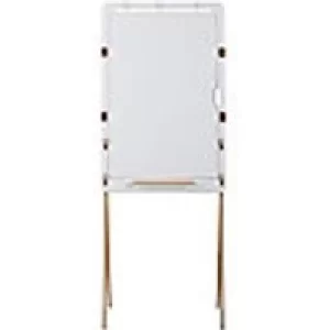 image of Bi-Office ARCHYI Pico Freestanding Flipchart Easel Height Adjustable EA0800373 Non Magnatic Grey 685 x 1800 x 650mm