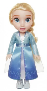 Image of Disney Frozen 2 Travel Toddler Doll - Elsa