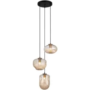 Image of Netlighting Hatella Modern 3 Light Cluster Pendant Ceiling Light, E27 - ITLPND-1