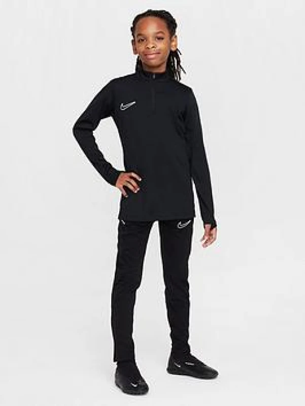 Image of Nike Academy Drill Top Juniors - Black Unisex 9 - 10 Years