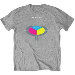 Image of Yes - 90125 Mens Large T-Shirt - Grey