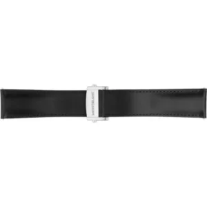 Image of Mont Blanc Strap Summit 2 Black Leather