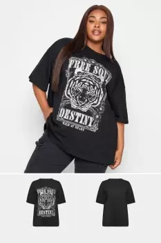 Image of 2 Pack Printed T-Shirts