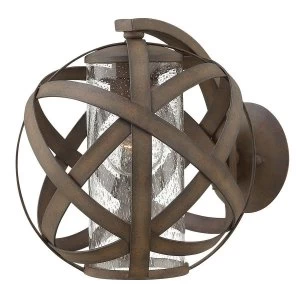 Image of 1 Light Outdoor Small Wall Lantern Light Iron IP44, E27