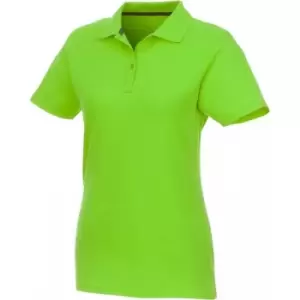 Image of Elevate Womens/Ladies Helios Short Sleeve Polo Shirt (M) (Apple Green)