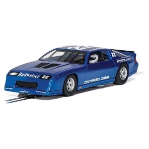 Image of Chevrolet Camaro IROC-Z Blue 1:32 Scalextric Car