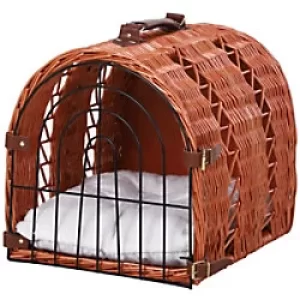 Image of PawHut Wicker Cat Basket D32-008 280 x 370 x 290 mm Orange