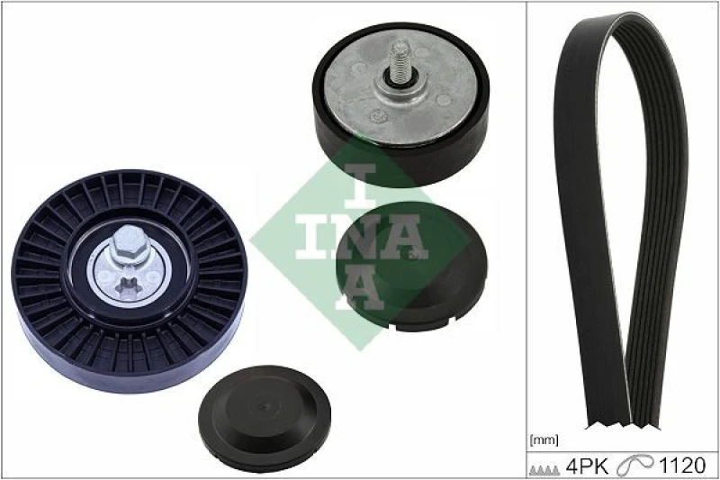 Image of V-Ribbed Belt Set INA 529 0570 10