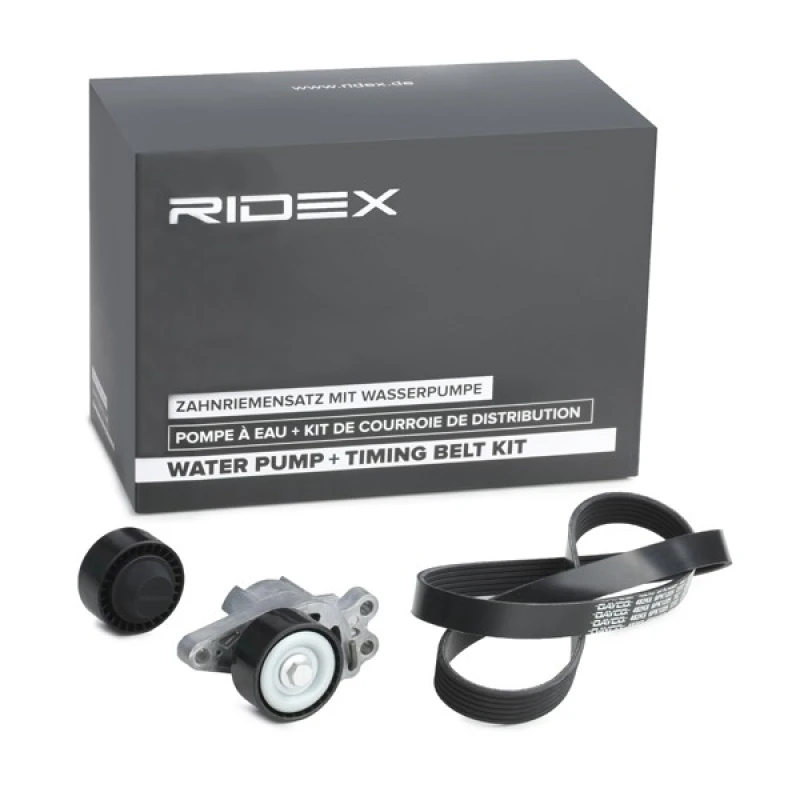 Image of V-Ribbed Belt Set RIDEX 542R0077