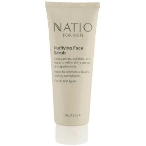 image of Natio For Men Purifying Face Scrub (100g)