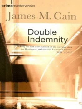 Image of Double Indemnity by James M. Cain Hardback