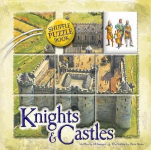 Image of Knights and Castles Shuffle-Puzzle Book by Jill Sawyer Hardback