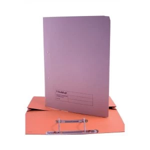 Image of Guildhall Foolscap 315gm2 Manilla Pocket Spiral File Folder Buff Pack of 25