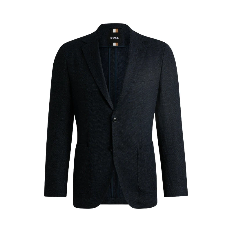 Image of Boss Mens C Jaye Elbow Formal Dark Blue male 36 (46)
