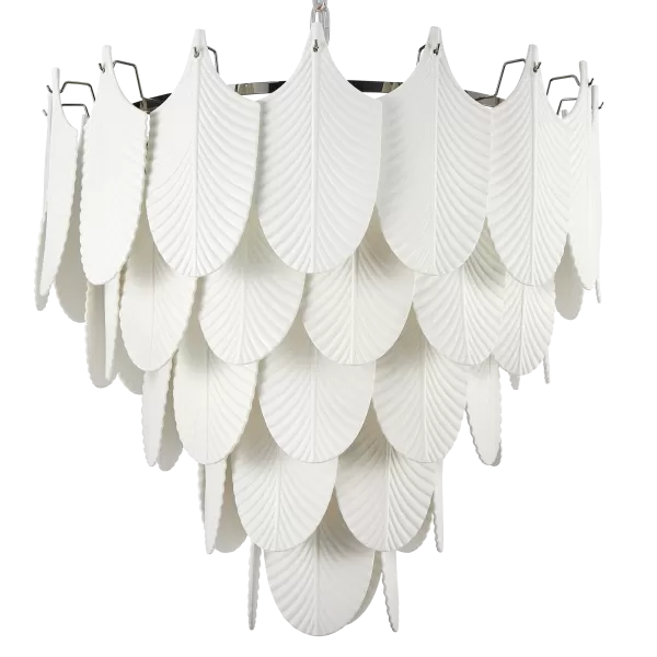 image of Palermo 21 Light Pendant Ceiling Light White, E14