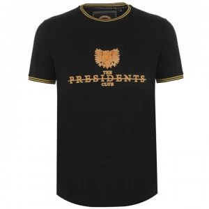 image of Presidents Club Lords T Shirt - Black