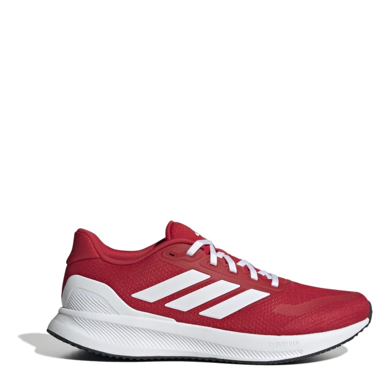 Image of adidas Run Falcon 5 Trainers Mens - Red Red 8.5