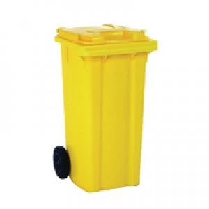 Slingsby Yellow 2 Wheel Refuse Container 360 Litre 331231