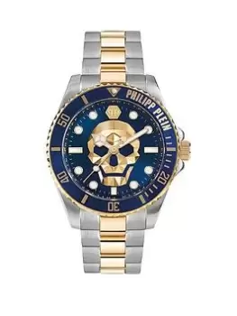 Philipp Plein The $Kull Diver High-Conic Mens Watch, Multi, Men