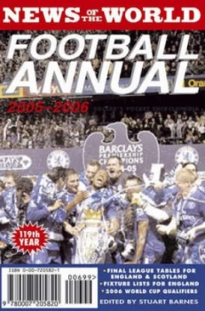 Image of News of the World Football Annual 2005/2006 by Stuart Barnes Paperback