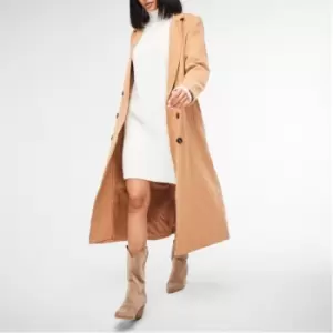 image of Missguided Oversized Formal Coat - Beige