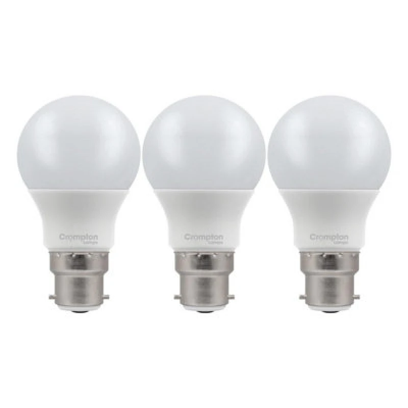 Image of Crompton Lamps LED GLS 4W B22 Dimmable Warm White Opal (40W Eqv)
