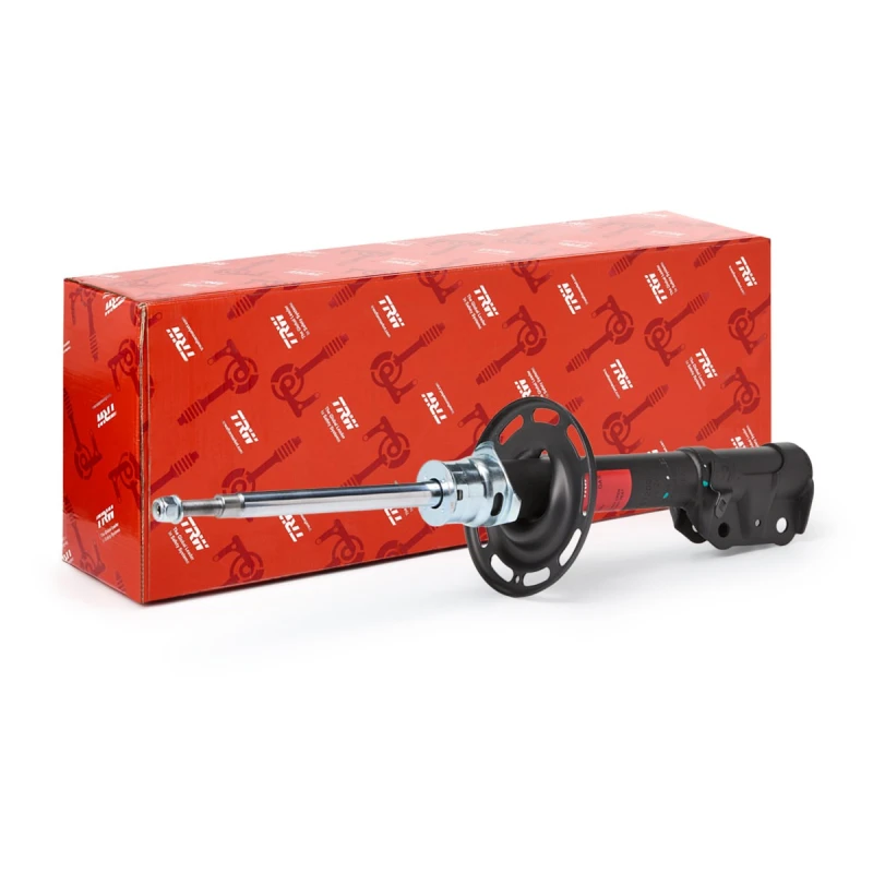 Image of TRW JGM1053SL Shock absorber Front Axle Left, Gas Pressure, Twin-Tube, SINGLE, Suspension Strut, Bottom Yoke Shock Absorber (854)