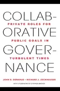Image of collaborative governance private roles for public goals in turbulent times