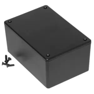 image of Hammond 1591XXTBK FRABS Enclosure 123 x 83 x 59mm Black