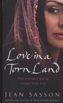 Image of Love in a Torn Land by Jean Sasson Paperback