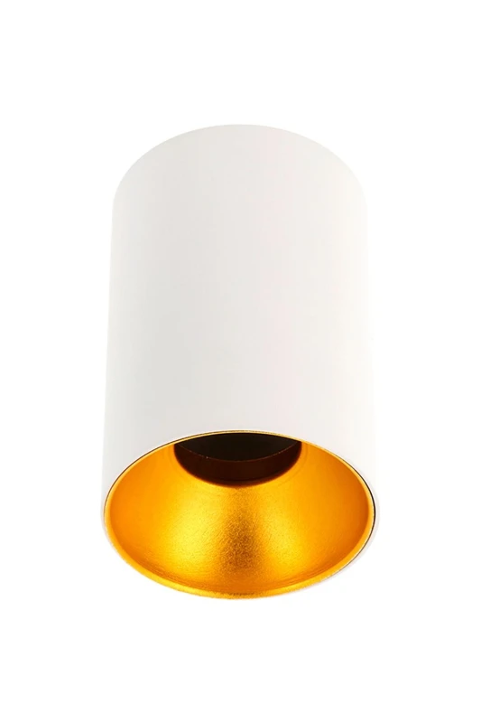 Image of CGC Lighting 'Jessica' White Ceiling Round Light With Reflector White unisex