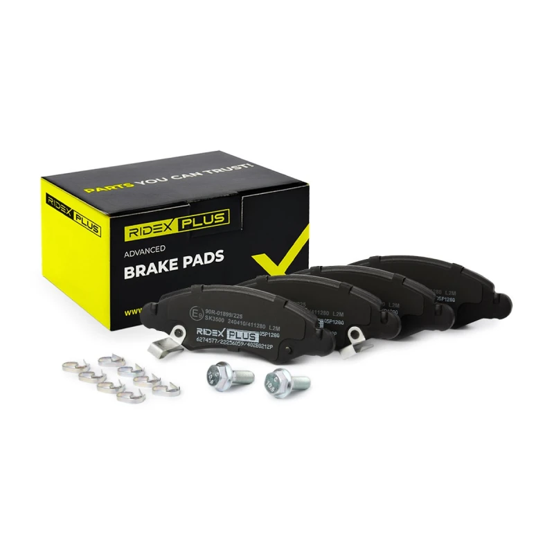 Image of RIDEX PLUS Brake pad set RIDEX PLUS 402B0212P