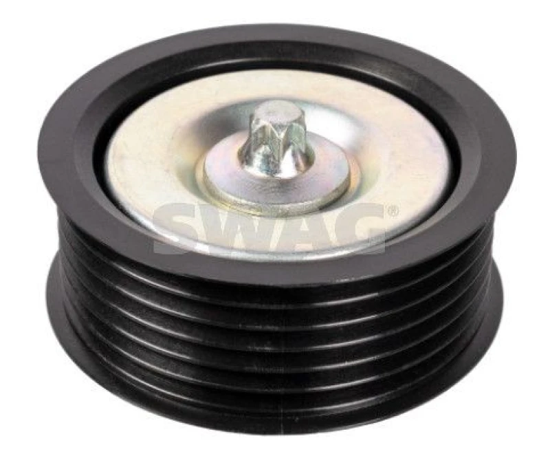 Image of Deflection / guide pulley, V-ribbed belt SWAG 10 93 0289