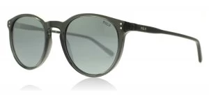 image of Polo PH4110 Sunglasses Shiny Black Crystal 55366G 50mm