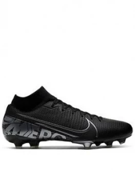 image of Nike Mercurial Superfly 7 Academy Firm Ground Football Boot - Black, Size 10, Men