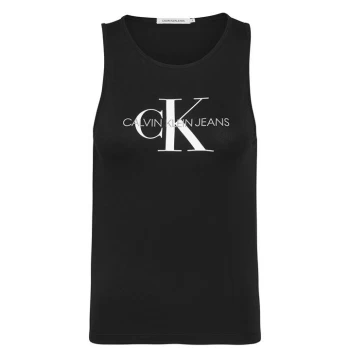 image of Calvin Klein Jeans Mono Tank Top - CK Black