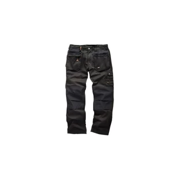 Image of T51788 Worker Plus Trouser Black 32S - Scruffs