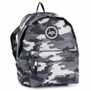 image of Hype Boys Gold Camo Backpack - Grey