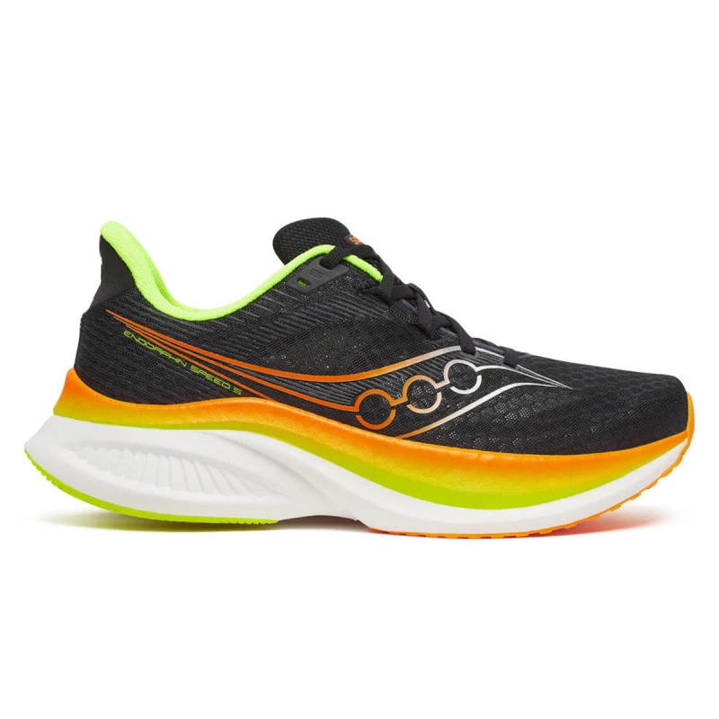 Image of Saucony Saucony Endorphin Speed 5 Mens Black/Vo2 - Black/Vo2 / Standard / 12