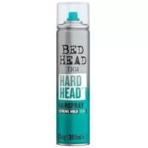 image of TIGI Bed Head Styling Hard Head Hairspray for Extra Strong Hold 385ml