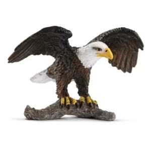 Image of SCHLEICH Wild Life Bald Eagle Toy Figure