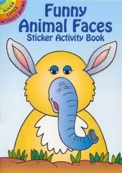 Image of Funny Animal Faces Sticker Activity Book by Fran Newman-D'Amico