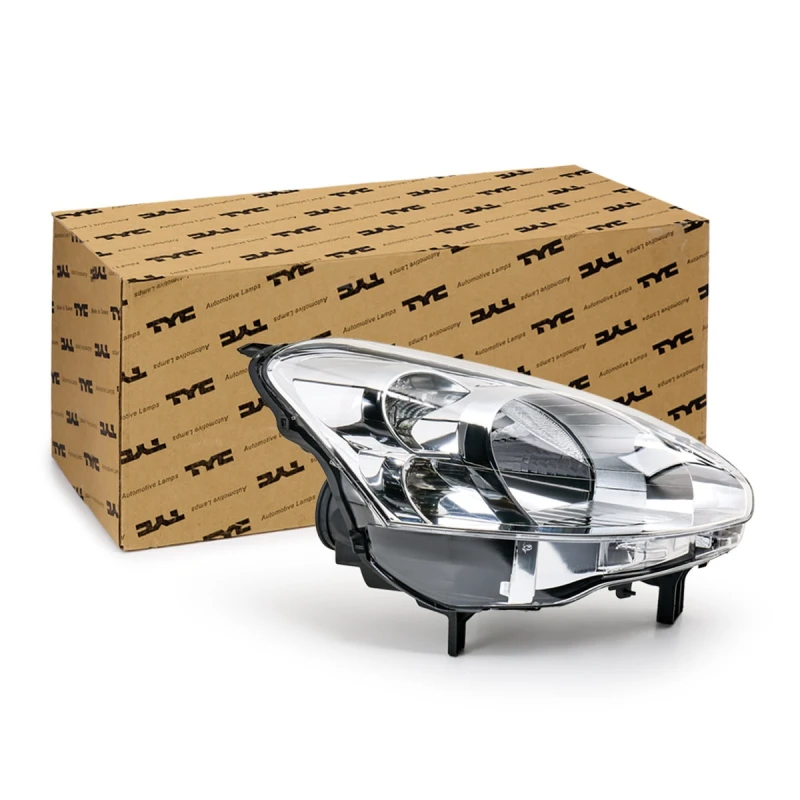 Image of TYC 20-14561-05-2 Headlights H4, with electric motor, Right Headlight (259)