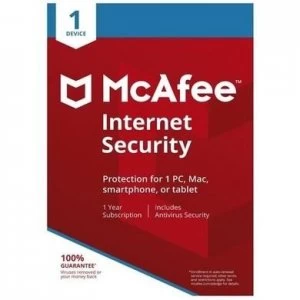 image of McAfee Internet Security 12 Months 1 Device