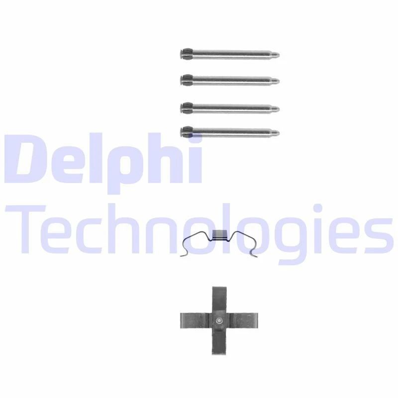 Image of DELPHI Brake pad fitting kit DELPHI LX0263