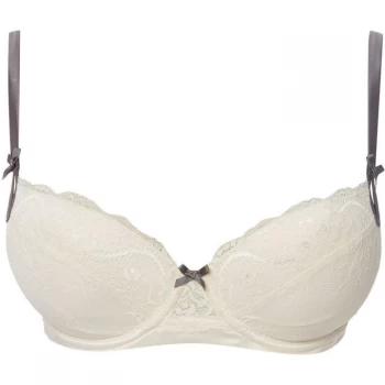 image of Heidi Klum Zoe contour balconette bra - White