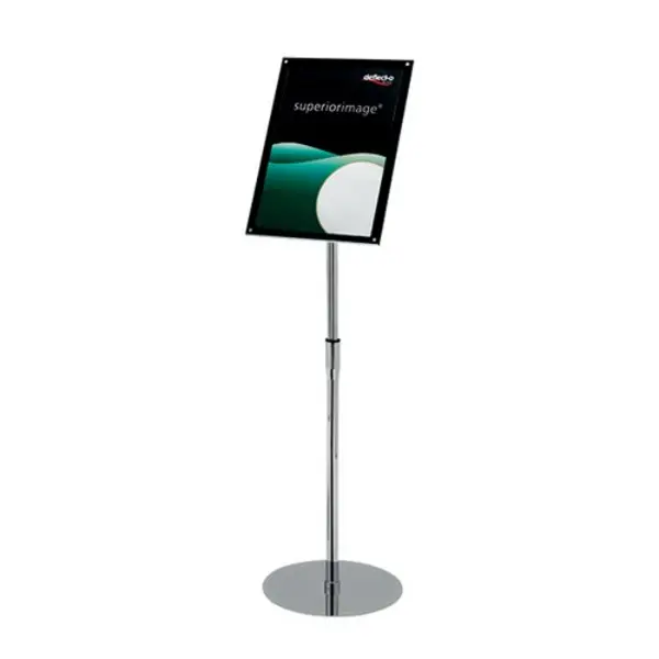 Image of Deflecto Deflecto Floor Sign Holder A3 DE790645 DE790645